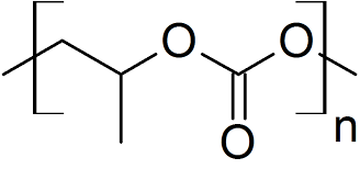 又称为聚甲基乙撑碳酸酯,它是以二氧化碳和环氧丙烷为原料合成的一种